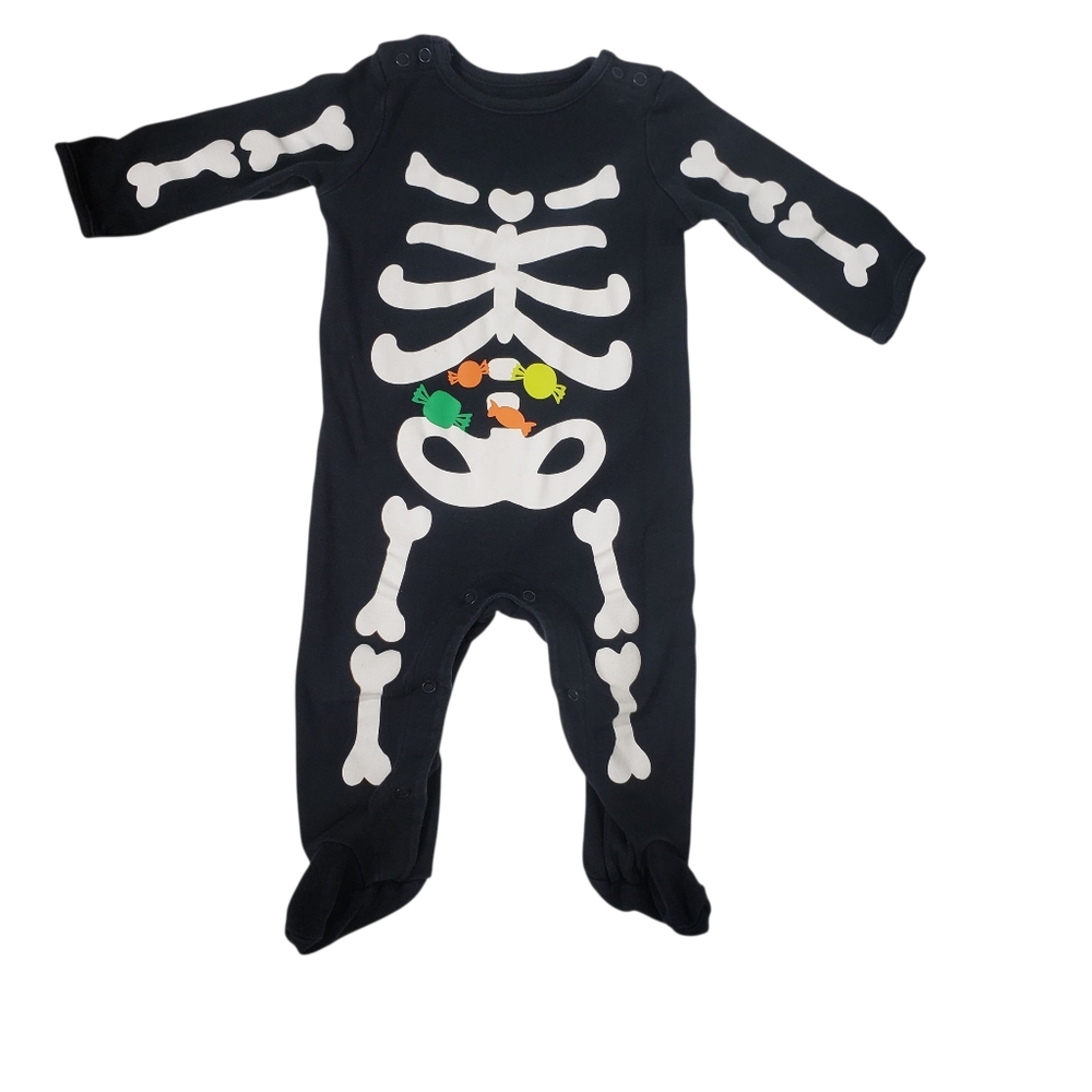 Carter's Just‎ One You Baby Skeleton Halloween Sleep N' Play 9M